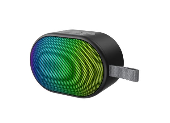 Anker soundcore Pyro Mini Portable and Compact 6W Bluetooth Speaker with Loud and Strong bass, 10 Hrs Playtime, 57mm Driver, Bluetooth 5.3 Connectivity- Black